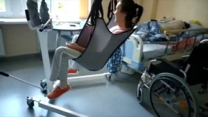 Гидравлический подъёмник для инвалидов #рассеянныйсклероз #реабилитация