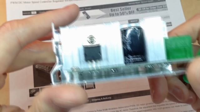 PWM DC Motor Speed Controller Regulator DC 10V-60V 20A - ШИМ Контроллер для двигателей