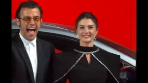 Бурджу Озберк многих шокировала своим нарядом на 79-ом Венецианском кинофестивале