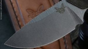 Нож Benchmade Hidden Canyon Hunter, сталь Crucible CPM S30V, рукоять стабилизированная древесина