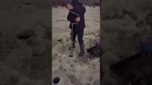 Титановый ледобур Ладога R130 Ice TITAN