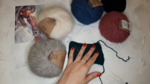 Drops Alpaca silk brushed. Обзор пряжи, моё мнение. Обожаю