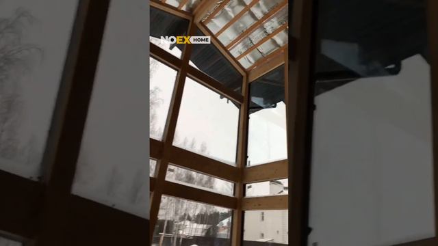Двойная обвязка и второй свет в доме фахверк