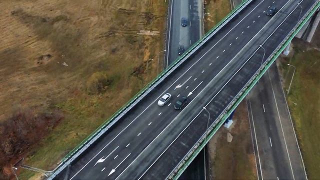 Мост через трассу М5 Урал 86км. смотреть онлайн