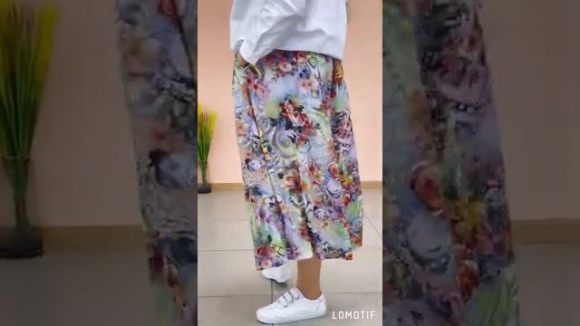 CandyClo - брюки оптом из Киргизии; Дордой, 5 проход, конт. 503. Кюлоты "Колли" (сиена)