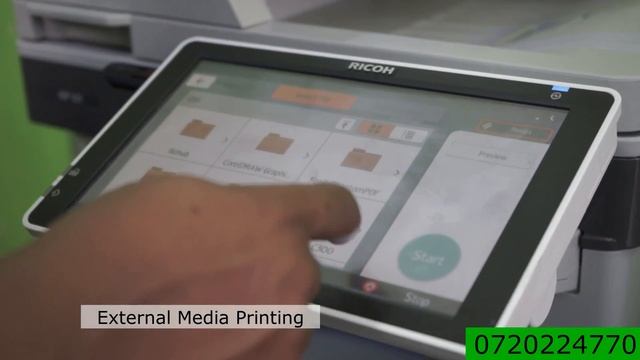 A4 High Speed Copier Ricoh Aficio MP 501 смотреть онлайн