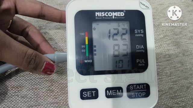 NISCOMED Fully Automatic Blood pressure Monitor Pw-220 || How to check BP || Niscomed BP Machine смотреть онлайн