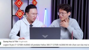 Hỏi & Đáp 227: Lenovo Legion 5i - Pro vs Acer Predator Helios 300 - Cấu Hình Giống Nhau nên chọn ?