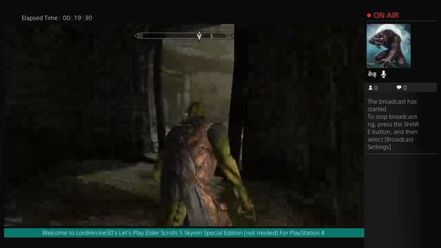 LordHircine30's Live PS4 Broadcast(Elder Scrolls 5 Skyrim special edition no mods)Episode 3 смотреть онлайн