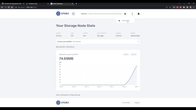 storj node deployment tutorial смотреть онлайн
