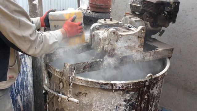 Бетоносмеситель принудительный