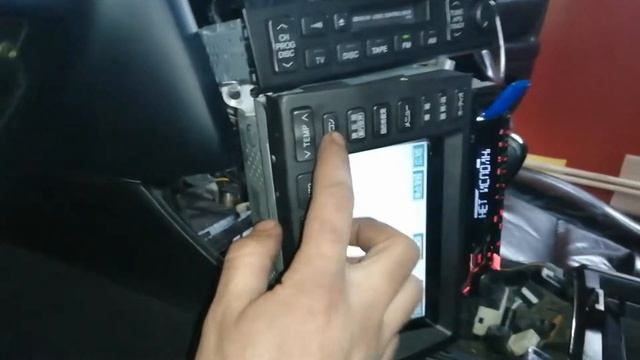 Тойота Аристо установка музыки часть 2