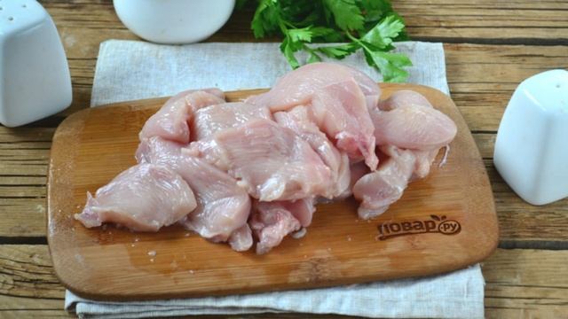 Куриные отбивные в сырном кляре