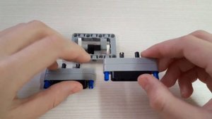 Как сделать двигатель из лего техник.