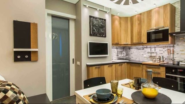 ИДЕИ РЕМОНТА И ДИЗАЙНА КУХНИ 10 КВ. М смотреть онлайн