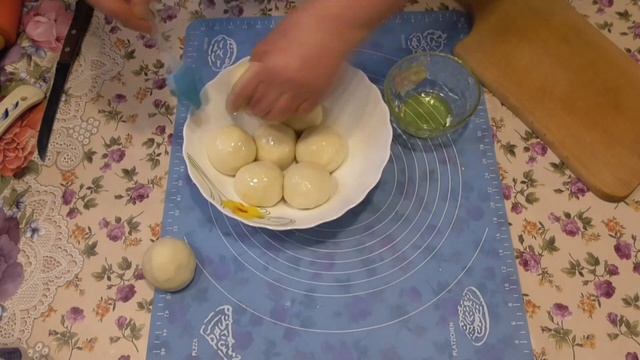 Слоёные «китайские блинчики» с зелёным луком /Слоёные лепёшки (постные) / Быстрый завтрак/ Катлама.