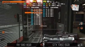 RX 580 vs GTX 1060 с процессорами Ryzen 5 2600 vs i5 9400F ⏩ GTX 1060 6Gb vs RX 580 8Gb in 2020