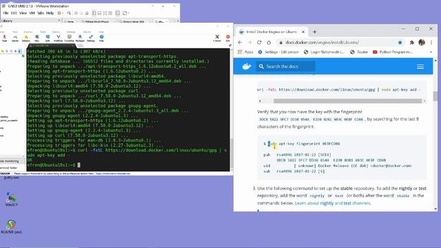 Step by step installation and configuration of my Docker Lab Environment on GNS3 смотреть онлайн