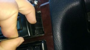 Снятие блока управления климат контролем Мерседес