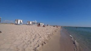 РАЙСКИЕ пляжи КРЫМА. ОЛЕНЕВКА. ПЛЯЖ МАЙАМИ.