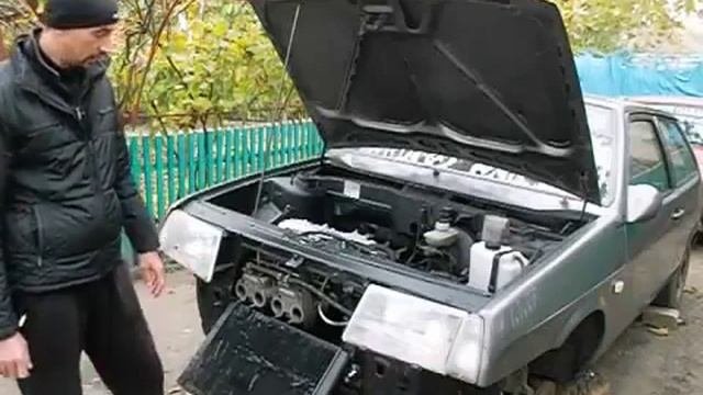 Переносим радиатор на ВАЗ 2108. Тюнинг системы охлаждения ВАЗ. Строим Драг Корч ВАЗ 2108