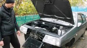 Переносим радиатор на ВАЗ 2108. Тюнинг системы охлаждения ВАЗ. Строим Драг Корч ВАЗ 2108