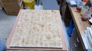 MakeStone Покраска гипсового камня "Гранитный Срез" Аэрограф Краскопульт