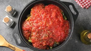 Лечо из кабачков и баклажанов