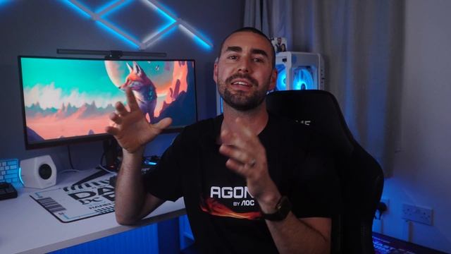 In love with this new 34! - AOC CU34G2X ULTRA WIDE GAMING MONITOR смотреть онлайн