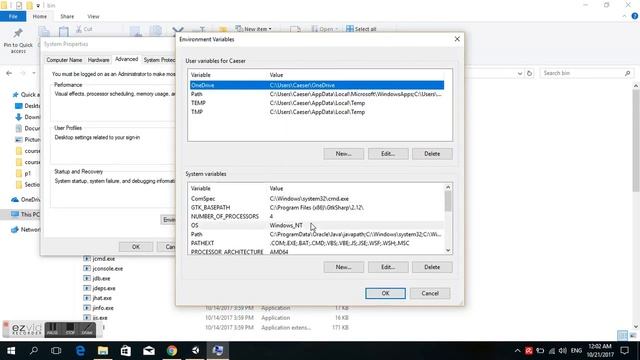 How to set JAVA HOME Variable On Windows 10 смотреть онлайн