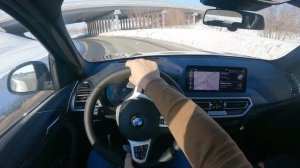 NEW BMW X3 2022 - POV Test Drive
