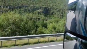 Дальнобой по Норвегии.Еду на север Норвегии.