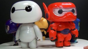 Disney BIG HERO 6 Funko POP! Vinyl Collection Review - BrickQueen