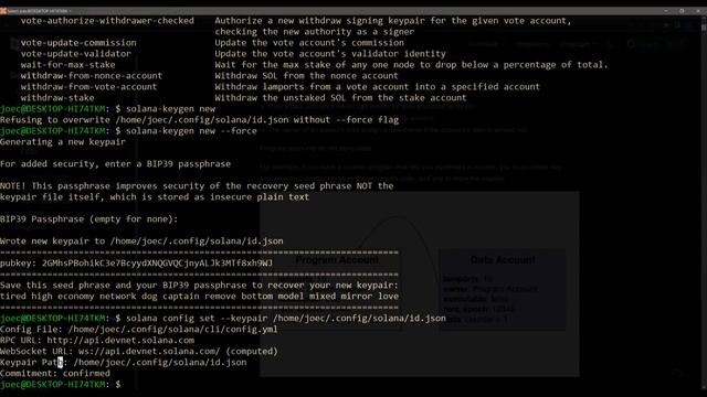 Rust Solana Tutorial 1 - Solana CLI