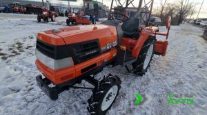 Kubota GL-23 японский минитрактор б/у  с ПСМ документы быстрый разворот реверс гидроусилитель руля