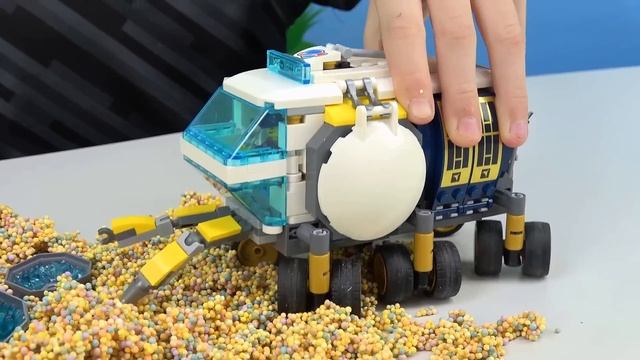 ЛЕГО ЛУНОХОД и добыча ресурсов на Луне | LEGO 60348 Lunar Roving Vehicle смотреть онлайн
