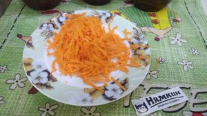 Тушёная картошка с мясом, луком и морковью на сковороде