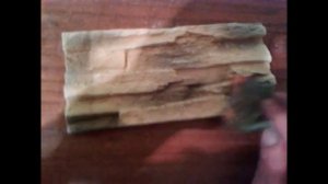 Как  покрасить гипсовую плитку камень.чем_ своими руками.простой способ.Аэрографом.сла-ц вы ветреный