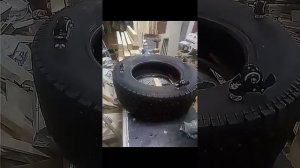 СТОЛ из старых покрышек, колес