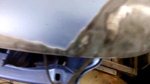 Ремонт крышки капота. ВАЗ-2110 часть 8