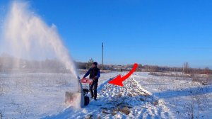 КУПИЛ СНЕГОУБОРЩИК И НАЧАЛОСЬ. СТОИТ БРАТЬ? ОБЗОР СНЕГОУБОРЩИКА. ЖИЗНЬ В ДЕРЕВНЕ.