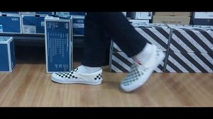 VANS CHECKERBOARD SLIP-ON | VAULT | BLACK - WHITE | REVIEW | ON FEET | SIZING | UNBOXING | SS2020