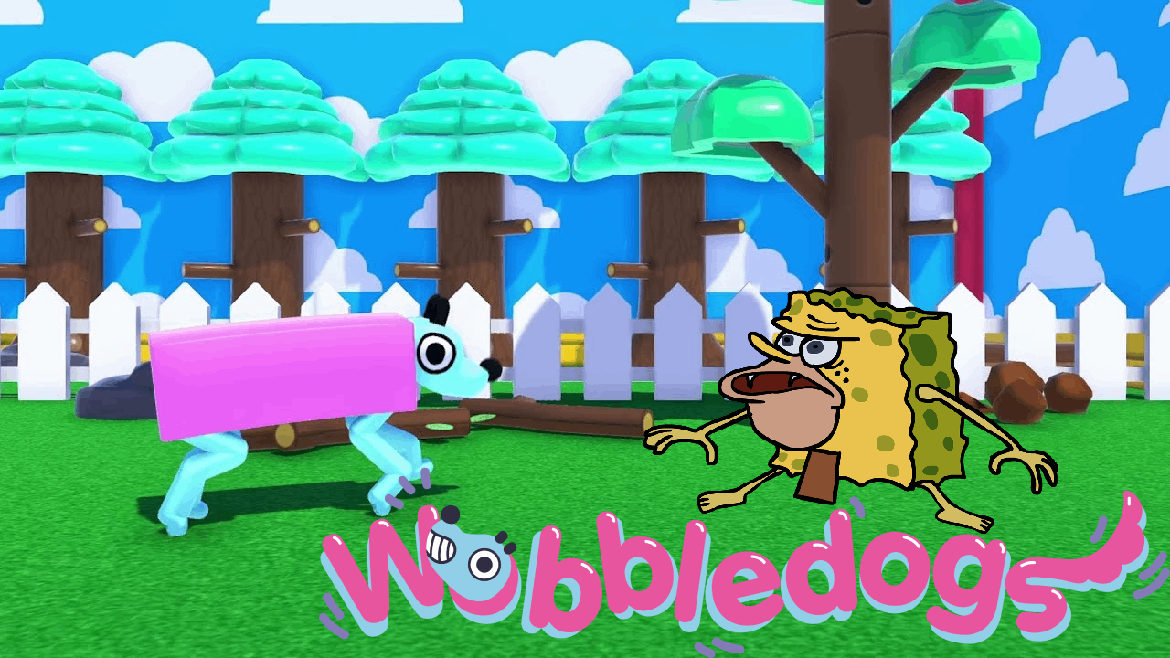 ДВЕ СОБАКИ ОДИН МОЗГ -- WOBBLEDOGS