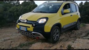 Panda 4x4 cross in action