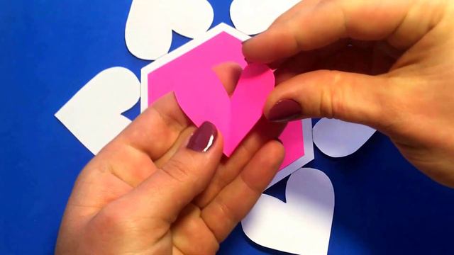 ВАЛЕНТИНКА СВОИМИ РУКАМИ за 5 минут / DIY Valentine's Day card in 5 minutes