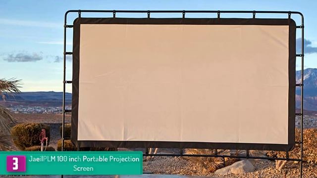 Top 5  Best Portable Projector Screens  2019 смотреть онлайн