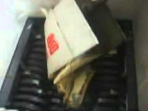 3E Четырехвальный шредер, измельчение холодильника