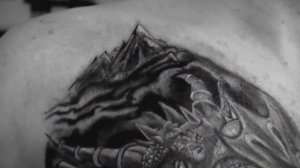 Dragon cover up tattoo on the chest
Перекрытие партака на груди