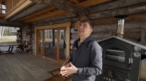 Красивый дом мечты из сухостойной полярной сосны Кело/Обзор дома/Артель "Данила, Макар и братья"