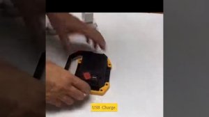 Портативный светодиодный прожектор AEFJ Led Portable Spotlight lamp COB USB W839 / W840 / W841